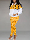 Camo Zip Top & Pants Set