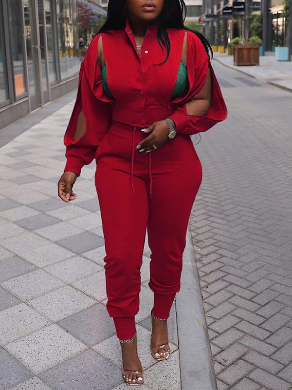 Morchique Zip Bomber Jacket & Jogger Pants Set