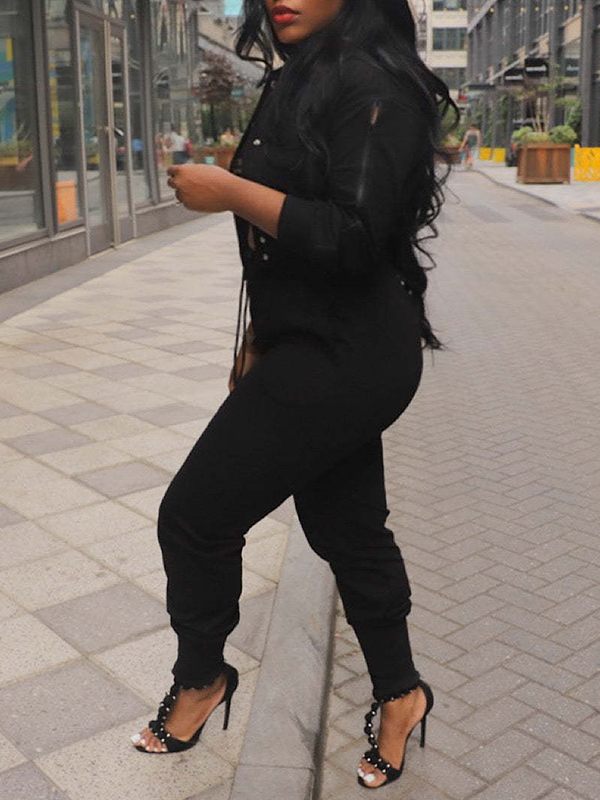 Morchique Zip Bomber Jacket & Jogger Pants Set