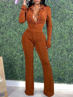 Velvet Shirt & Pants Set