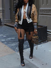 Knit Combo Jacket