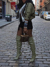 Knit Combo Jacket