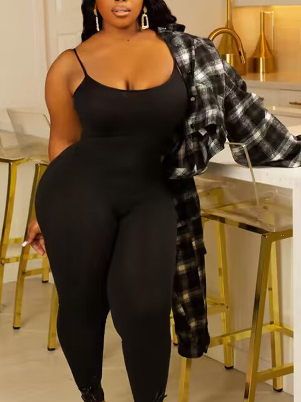 Plaid Snap-Front Jacket