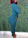 Solid Ribbed 2PC Set