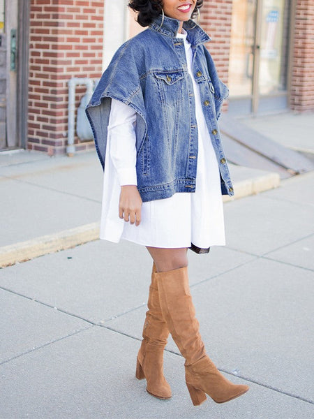 Morchique Cape Denim Jacket