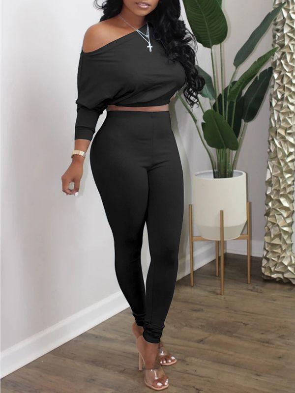 Morchique Boat-Neck Top & Pants Set